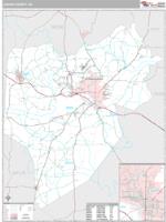 Lenoir County, NC Wall Map Zip Code