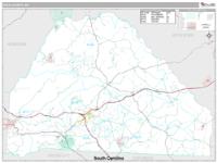 Polk County, NC Wall Map