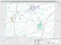 Rockingham County, NC Wall Map