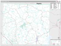 Stokes County, NC Wall Map Zip Code