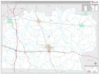 Yadkin County, NC Wall Map