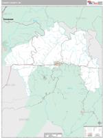 Yancey County, NC Wall Map Zip Code