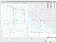 Benson County, ND Wall Map
