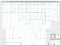 Burke County, ND Wall Map Zip Code