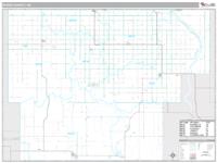 Burke County, ND Wall Map