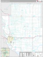 Burleigh County, ND Wall Map Zip Code