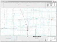 Dickey County, ND Wall Map Zip Code