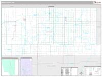 Divide County, ND Wall Map Zip Code
