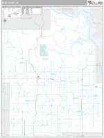 Dunn County, ND Wall Map Zip Code