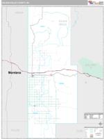 Golden Valley County, ND Wall Map