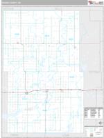 Kidder County, ND Wall Map Zip Code