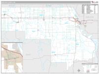 Morton County, ND Wall Map Zip Code