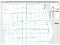 Pembina County, ND Wall Map