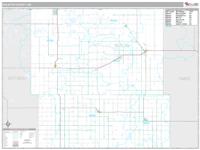 Rolette County, ND Wall Map Zip Code