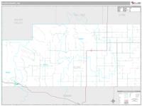 Slope County, ND Wall Map