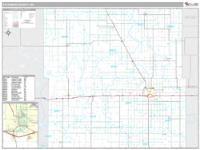 Stutsman County, ND Wall Map Zip Code