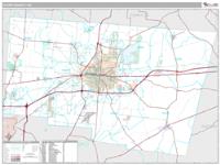 Clark County, OH Wall Map Zip Code