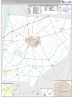 Clinton County, OH Wall Map Zip Code