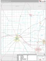Crawford County, OH Wall Map Zip Code