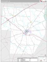 Fayette County, OH Wall Map Zip Code