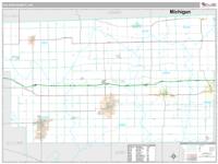 Fulton County, OH Wall Map Zip Code