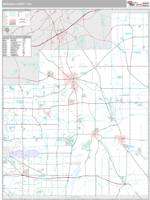 Geauga County, OH Wall Map Zip Code