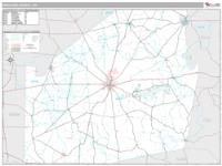 Highland County, OH Wall Map Zip Code