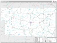 Holmes County, OH Wall Map Zip Code