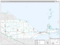 Ottawa County, OH Wall Map Zip Code