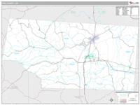 Pike County, OH Wall Map Zip Code