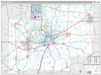 Stark County, OH Wall Map Zip Code