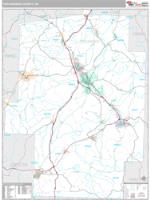 Tuscarawas County, OH Wall Map Zip Code