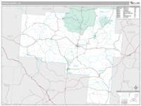 Vinton County, OH Wall Map Zip Code