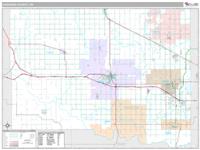 Canadian County, OK Wall Map Zip Code