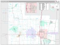 Carter County, OK Wall Map Zip Code