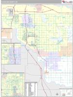 Cleveland County, OK Wall Map