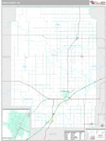 Craig County, OK Wall Map Zip Code