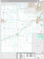 Creek County, OK Wall Map Zip Code