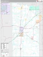 Grady County, OK Wall Map Zip Code