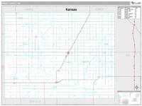 Grant County, OK Wall Map Zip Code