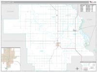 Greer County, OK Wall Map Zip Code