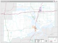 McIntosh County, OK Wall Map Zip Code