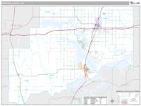 McIntosh County, OK Wall Map