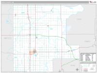 Noble County, OK Wall Map Zip Code