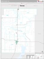 Nowata County, OK Wall Map