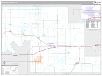Okfuskee County, OK Wall Map Zip Code