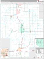 Okmulgee County, OK Wall Map Zip Code