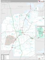 Pittsburg County, OK Wall Map Zip Code