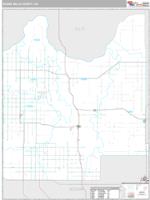 Roger Mills County, OK Wall Map Zip Code