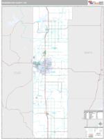 Washington County, OK Wall Map Zip Code